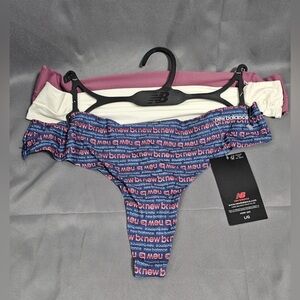 New Balance 3-pack thong panties size Large New